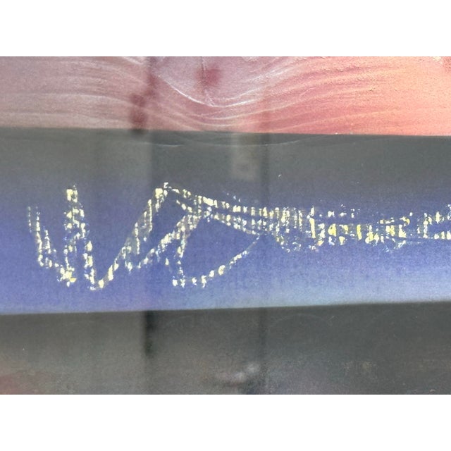 Circa 2002 Moises Ramos Mixed Media Abstract Painting For Sale In San Francisco - Image 6 of 12