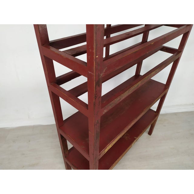 Vintage Patinated Wood Shelf For Sale - Image 15 of 16
