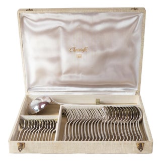 French Cutlery Set from Christofle, 1950s, Set of 37 For Sale