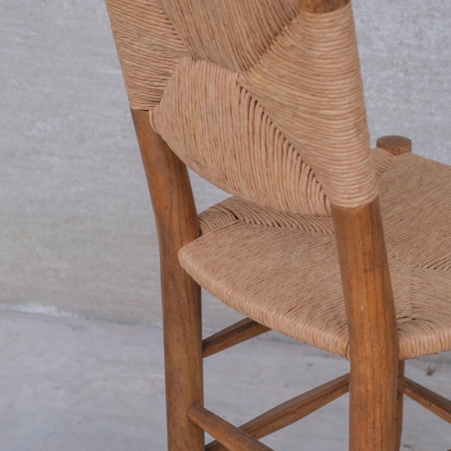 Bauche No.19 Model ed. BCB Chairs from Charlotte Perriand, 1940s, Set of 4 For Sale - Image 9 of 13