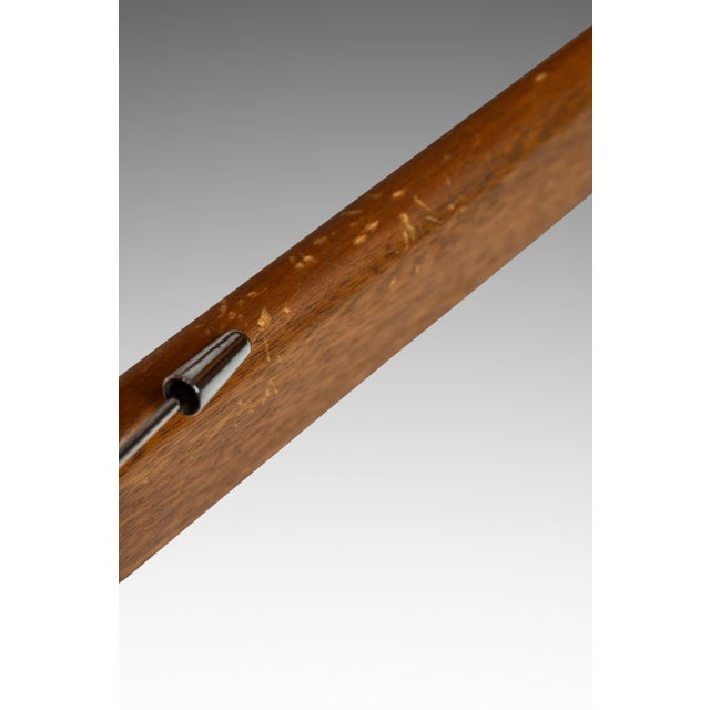 Safari Tanned Saddle Leather & Oak Lounge/Side Chair Designed by Biermann Werner for Arte Sano, Colombia, C. 1960's For Sale - Image 11 of 12