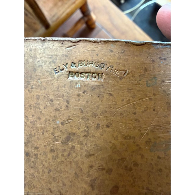 Hand Hammered Copper Saucepan For Sale - Image 12 of 12