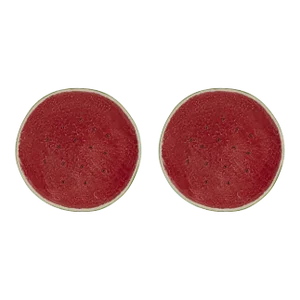 Bordallo Pinheiro Watermelon Charger Plates, Set of 2