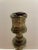 Antique Louis XIV French Brass Patinated Candlestick For Sale - Image 4 of 7