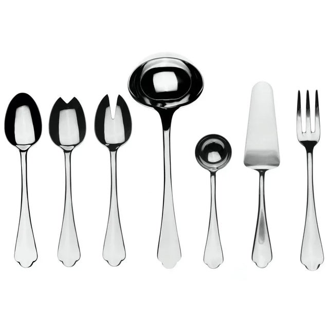 Contemporary Mepra Dolce Vita 7-Piece Full Serving Set For Sale - Image 3 of 3