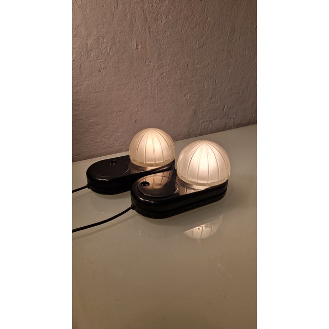 Vintage Table Lamps by Adalberto Dal Lago for Bieffeplast, Set of 2 For Sale - Image 18 of 18