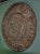 Antique French Embossed Brass Platter For Sale - Image 4 of 12