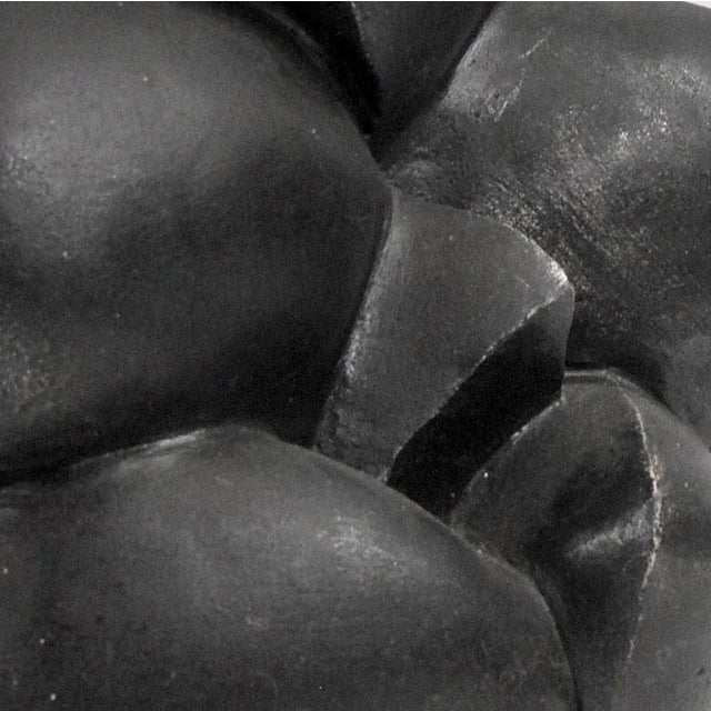 1980s Abstract Patinated Plaster Sculpture, 1980s For Sale - Image 5 of 10