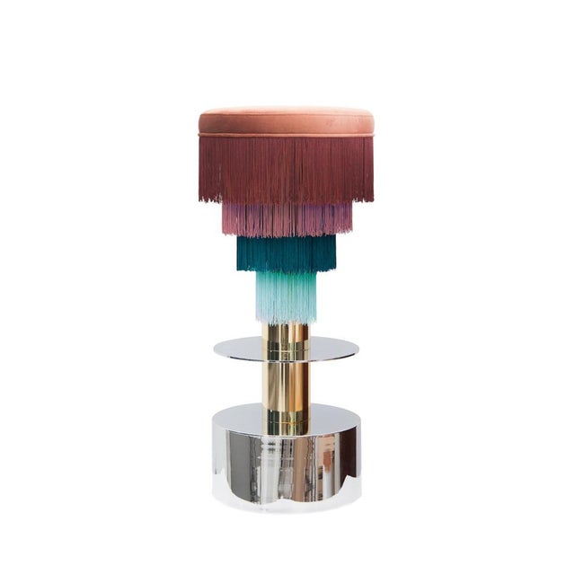 Contemporary Déjà Vu Stool by Maskspacio For Sale - Image 3 of 16