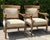 Hollywood Regency Vintage Neoclassical Carved Dolphin Armchairs, Pair For Sale - Image 3 of 16