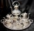 Antique Tea and Coffee Service Wep Co. German Silver Plated Hand Chased - 6 Pieces For Sale - Image 12 of 12