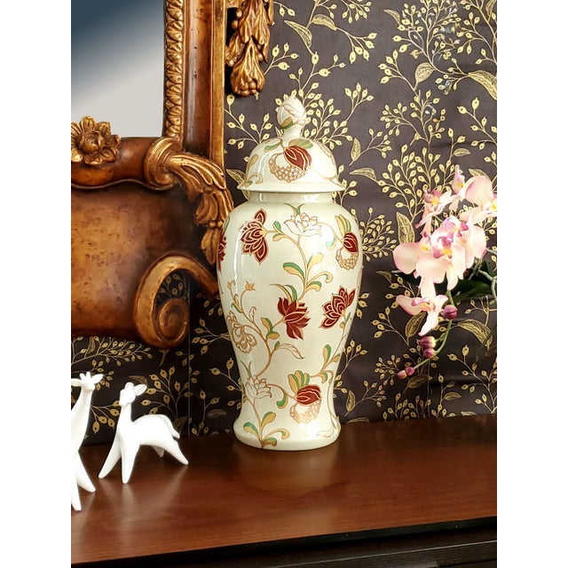 Large 20" Ginger Jar Pair For Sale - Image 10 of 11