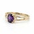 Not Yet Made - Made To Order Beautiful Amethyst Wedding Ring - Febraury Birthstone Ring Us (All Sizes Available) For Sale - Image 5 of 5
