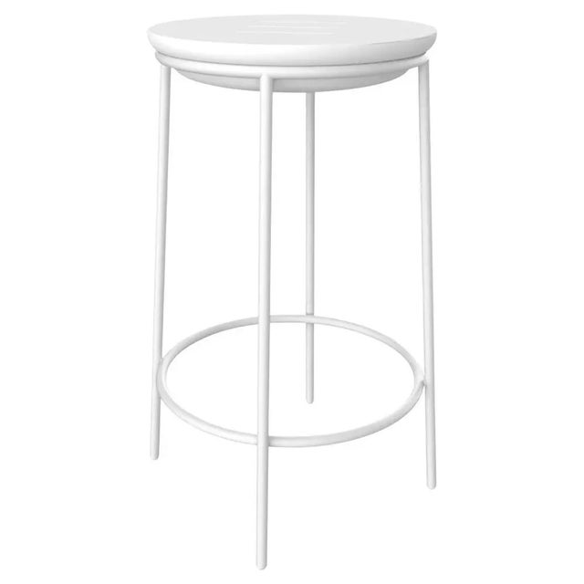 Lace White 60 High Table by Mowee For Sale - Image 9 of 9
