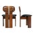 Black Africa Dining Chairs by Tobia & Afra Scarpa for Maxalto, 1976, Set of 8 For Sale - Image 8 of 18
