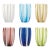 Zafferano Gessato Tumbler in Assorted - Set of 6 For Sale