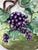 Longchamps 19th Century Majolica Grapes Wall Platter Longchamp For Sale - Image 4 of 7