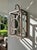 Vintage Palm Beach Regency Patinated Metal & Mirrored Geometric Candle Sconce For Sale - Image 12 of 12