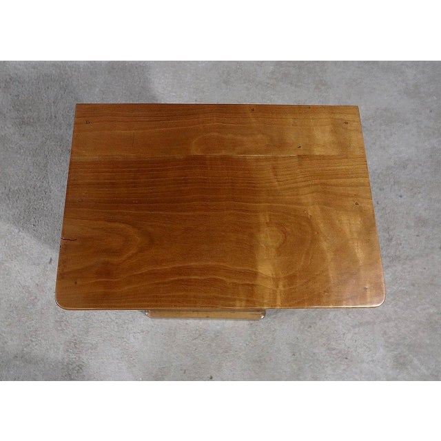 Late 19th Century Louis-Philippe Bedside Table in Cherry Wood For Sale - Image 4 of 16