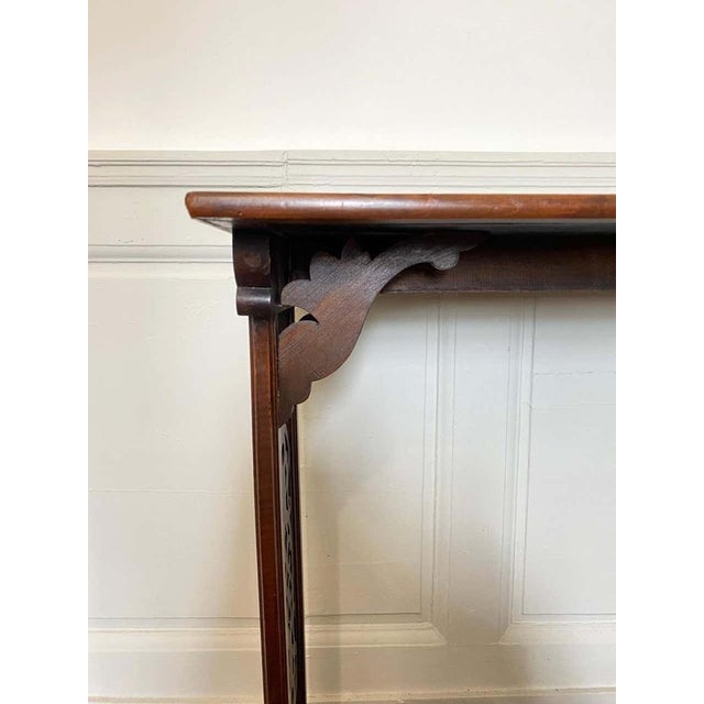 Antique Japanese Inspired Lacquered Side Table by Bailly Théroux For Sale - Image 4 of 18