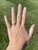 Antique Platinum Engraved Band, Art Deco, Ring Size 5.75, Stackable For Sale In Greensboro - Image 6 of 6