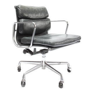 Vintage Eames Soft Pad Chair for Herman Miller For Sale