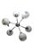 Art Deco Style Chandelier, Poland, 1960s For Sale - Image 11 of 13