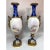Manufacture de Sevres Pair of 19th-Century French Sevres Porcelain Vases With Gilded Bronze Mounts For Sale - Image 4 of 12