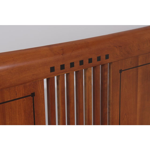 Stickley Cherry 21st Century King Size Canopy Bed For Sale - Image 11 of 18