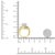 Metal 10K Yellow Gold 1.0 Cttw Round & Baguette Cut Diamond 64 Stone Bypass Style Channel Set Modern Statement Ring (H-I Color, SI1-SI2 Clarity) - Size 7 For Sale - Image 7 of 7