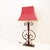 Large Wrought Iron Table Lamp For Sale - Image 14 of 15