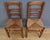Brown Cherrywood Straw-Seated Chairs Late 19th Century, 1890s, Set of 2 For Sale - Image 8 of 15