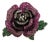Exquisite Camellia Blooming Rose Brooch With Pave Set Gemstones by Carat&her For Sale
