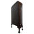 Antique English Bow-Front Mahogany Display Cabinet, 1800s For Sale - Image 10 of 11