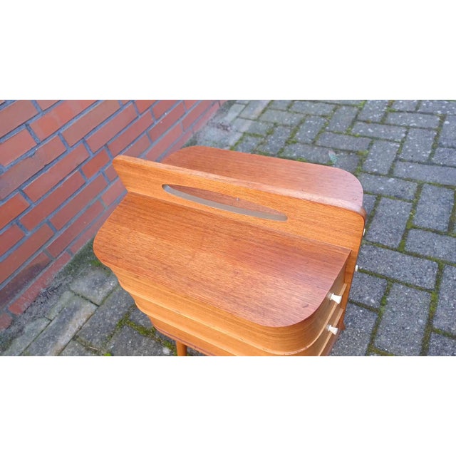 Danish Sewing Box in Teak, 1960s For Sale - Image 9 of 18