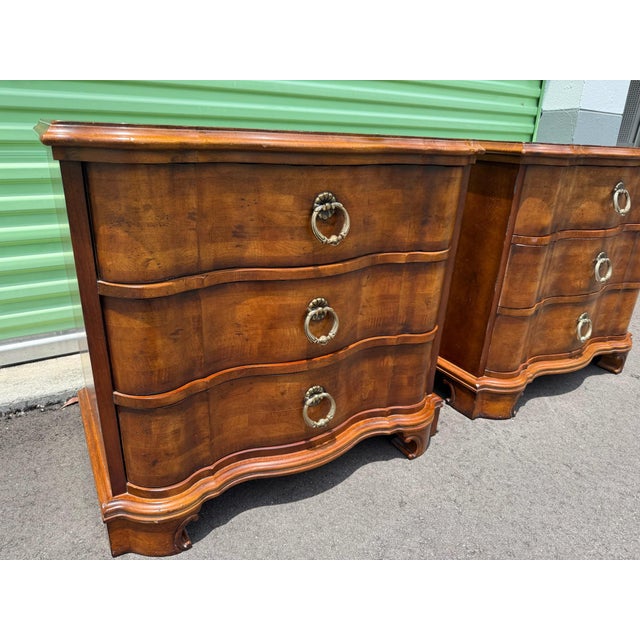 Pair of Century Furniture Oversized Nightstands/Chests For Sale In Naples, FL - Image 6 of 11