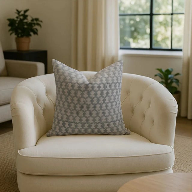 Bring a touch of handcrafted beauty to your home with this handmade block print cushion cover from Fabdivine. Made from...