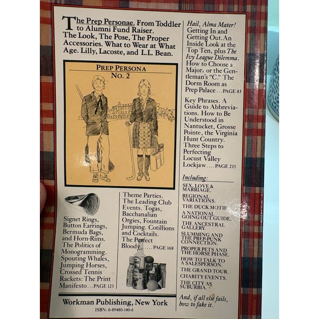 1980 the Official Preppy Handbook Paperback Book by Lisa Birnbach For Sale - Image 4 of 14