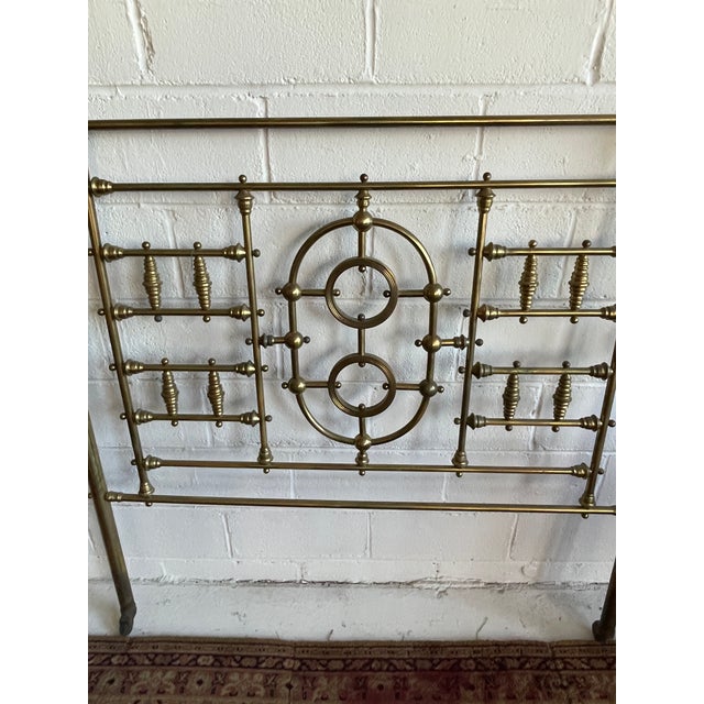 Antique Victorian Brass Full Size Headboard Chairish