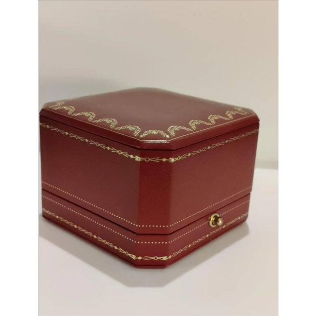 Cartier Iconic Signature Red Presentation Ring Box For Sale In Atlanta - Image 6 of 10