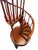 Brown Antique Mahogany Spiral Staircase Model For Sale - Image 8 of 12