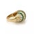 This gorgeous authentic ring is by Hammerman Brothers, it is crafted from 14k yellow gold and has a high dome form with...