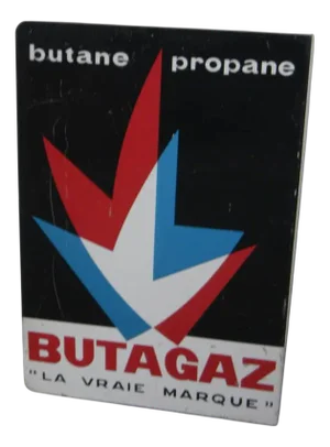 Double-Sided License Plate Butangas, 1970
