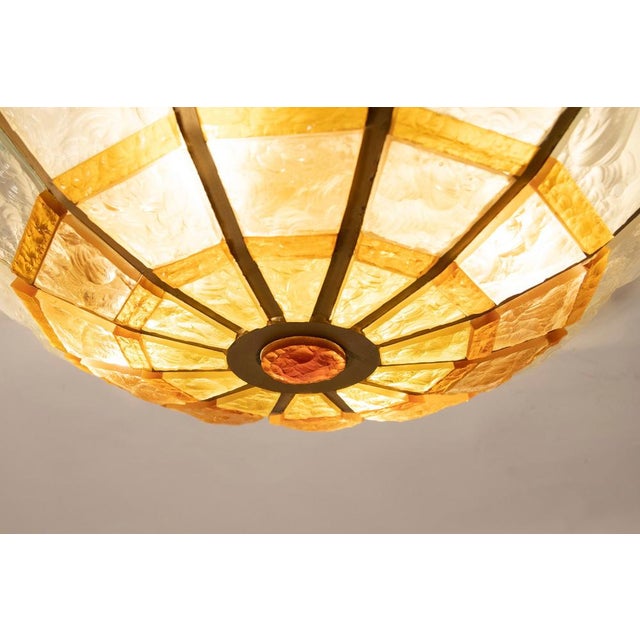 Vintage Polychrome Murano Glass Chandelier, 1970s For Sale - Image 11 of 13