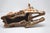 Brown 1970s Italian Terracotta Hand Painted Resting Giraffe Sculpture For Sale - Image 8 of 12