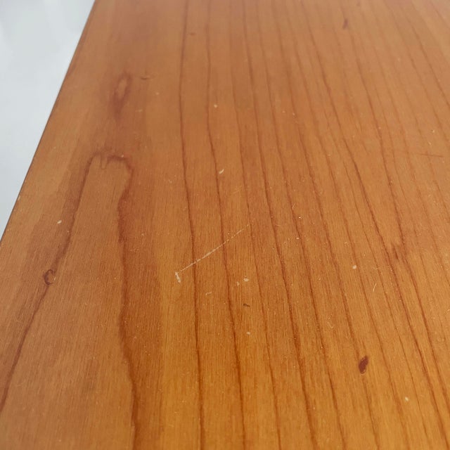 Mid-Century Modern Italian Wood 608 Taliesin 2 Dining Table by Frank Lloyd Wright for Cassina, 1980s For Sale - Image 10 of 16