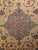 Vintage Turkish Oushak Rug, Handwoven Geometric Pattern, Ivory & Blue, 8' x 11' For Sale - Image 13 of 18