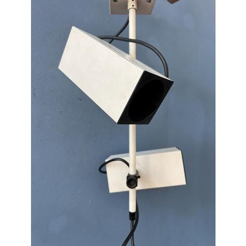 Vintage Beige Downrod Ceiling Lamp from Philips For Sale - Image 11 of 13