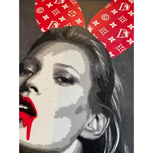 Death NYC, Kate Moss Red, 2015, Print For Sale - Image 3 of 7