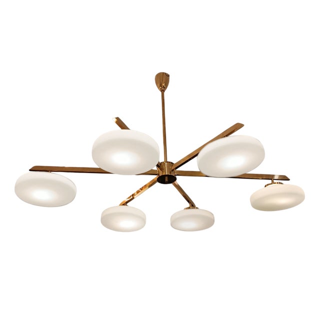 Lamp in the style of Angelo Lelli for Arredoluce For Sale